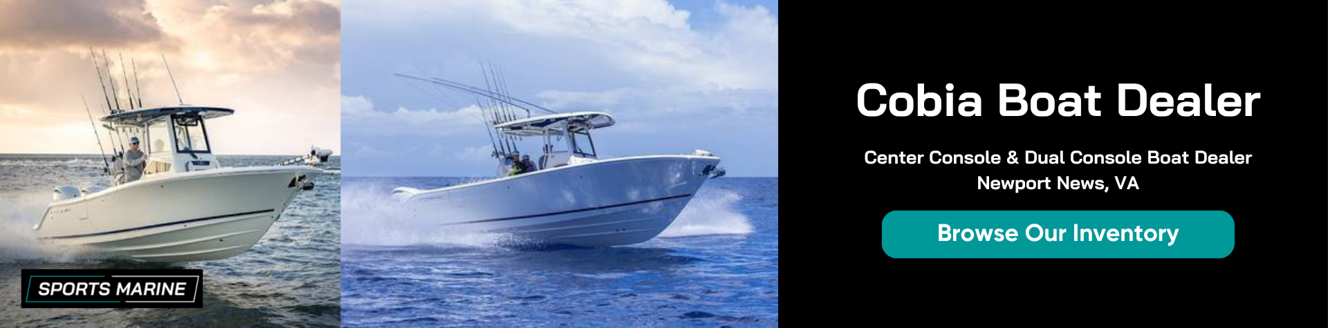 cobia boats sailing on water-