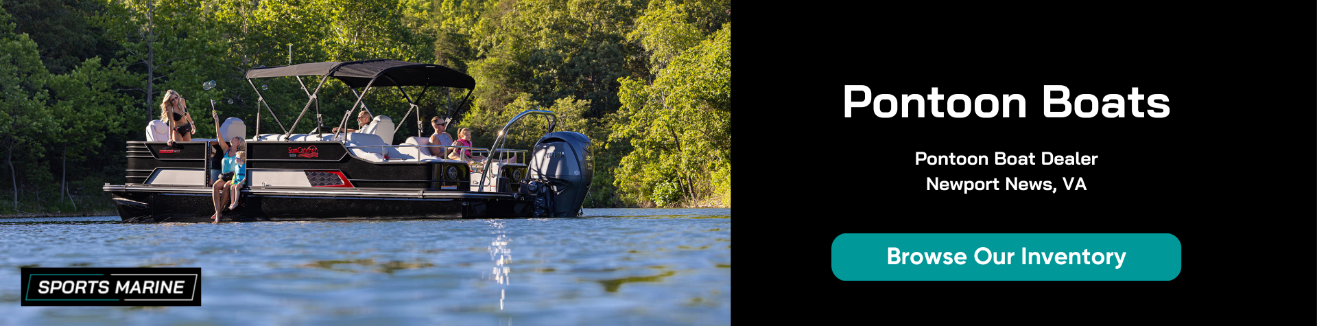 pontoon boat on water