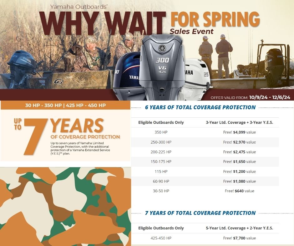 yamaha outboard spring promotion event